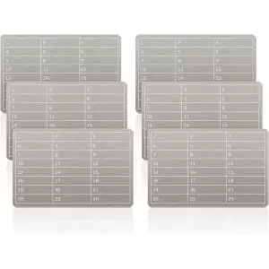 6-Plate Steel Crypto Wallet for Bitcoin Seed Storage & Cold Backup
