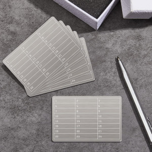 6-Plate Steel Crypto Wallet for Bitcoin Seed Storage & Cold Backup