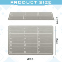 6-Plate Steel Crypto Wallet for Bitcoin Seed Storage & Cold Backup