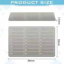 6-Plate Steel Crypto Wallet for Bitcoin Seed Storage & Cold Backup