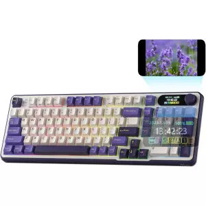 RK Royal Kludge S98 Wireless Mechanical Keyboard with Smart Display & Knob