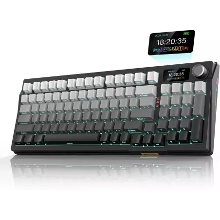 Clavier Mécanique Sans Fil RedThunder K95 RGB & Écran TFT