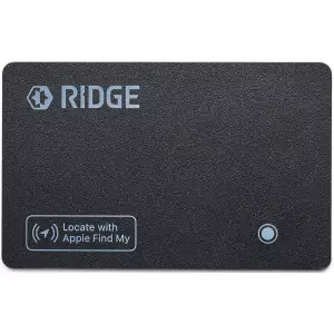 Ridge Wallet Tracker Card – Tile Slim Compatible with Apple Find My, IP68 Waterproof