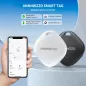 ANNNWZZD Pack de 4 AirTags Ultra Légers, Compatibles Apple Find My, Localisateur Clés, Portefeuille, Bagages