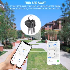 Air-Tag 4 Pack - Localisateur léger compatible Apple iOS