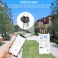ANNNWZZD Pack de 4 AirTags Ultra Légers, Compatibles Apple Find My, Localisateur Clés, Portefeuille, Bagages