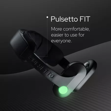 Pulsetto FIT Wearable - Technologie Neuro Brevetée pour Relaxation, Équilibre, Concentration et Sommeil