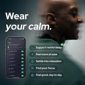 Pulsetto FIT Wearable: Vagus Nerve Support for Relaxation & Sleep