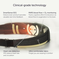 Muse S Athena Brain Sensing Headband – Meditation & Neurofeedback Device