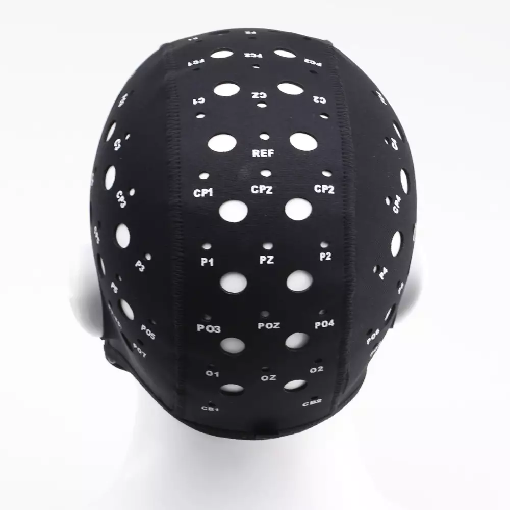 Meditation EEG 10-20 Cap, 64-Channel Electrode Tracking Hat