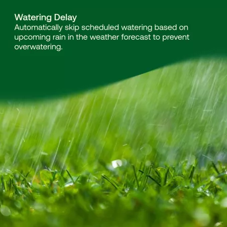 Rain Bird ARC8 - Programmateur d'arrosage intelligent WiFi 8 zones, compatible Alexa, certifié EPA WaterSense