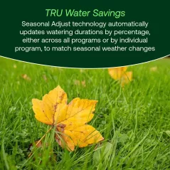 Contrôleur d’Irrigation Rain Bird TRU8O 8 Zones, WiFi, Intérieur/Extérieur, Programmable