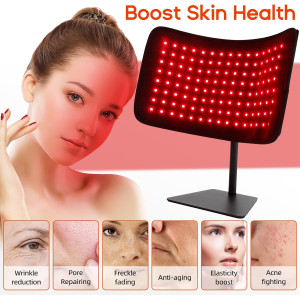 3-in-1 Red Light Therapy Mat & Panel for Face, Body & Pain Relief