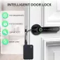 Serrure à empreinte digitale avec clavier, entrée sans clé pour porte de chambre, bureau, hôtel, appartement
