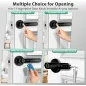 Serrure à empreinte digitale avec clavier, entrée sans clé pour porte de chambre, bureau, hôtel, appartement
