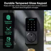 Wyze Auto-Lock Bolt v2: Fingerprint Keyless Smart Deadbolt Lock with Wi-Fi
