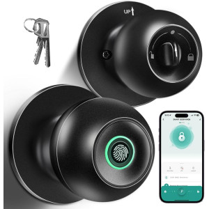 Smart Fingerprint Door Lock with App Control & Key | Keyless Entry