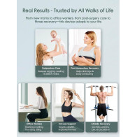 Lymphatic Drainage Massager & Body Sculpting Tool with Heat & Vibration