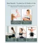 Appareil de Massage Drainage Lymphatique, Sculpteur Corps & Fascia Blaster Anti-Cellulite Vert Dégradé