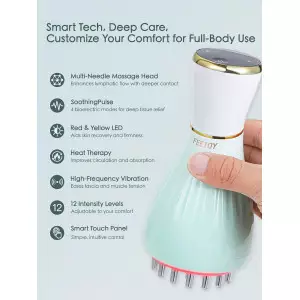 Lymphatic Drainage Massager & Body Sculpting Tool with Heat & Vibration