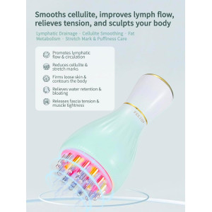 Lymphatic Drainage Massager & Body Sculpting Tool with Heat & Vibration