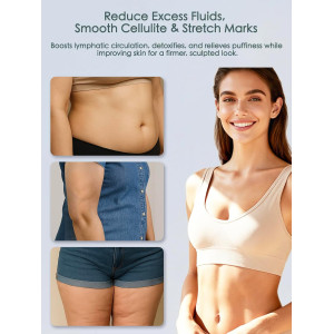 Lymphatic Drainage Massager & Body Sculpting Tool with Heat & Vibration