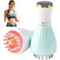 Lymphatic Drainage Massager & Body Sculpting Tool with Microcurrent, Light, Heat & Vibration - Gradient Green