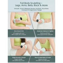 Lymphatic Drainage Massager & Body Sculpting Tool with Heat & Vibration