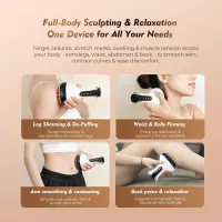 Massageur Cellulite 3-en-1 35 Vitesses - Drainage Lymphatique