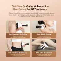 Massageur Cellulite 3-en-1 35 Vitesses - Drainage Lymphatique