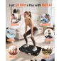 Machine de vibration Shake Plate 400 lbs pour drainage lymphatique et perte de poids, toute corps