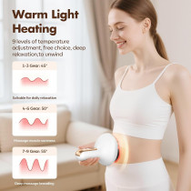 Smart Lymphatic & Cupping Massager with Heat & Vibration for Cellulite