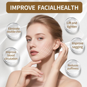 Lymphatic Contour Face Brush for Dry Lymphatic Drainage & Massage