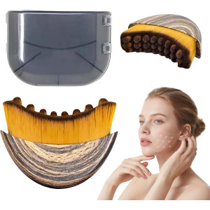 Lymphatic Contour Face Brush for Dry Lymphatic Drainage & Massage