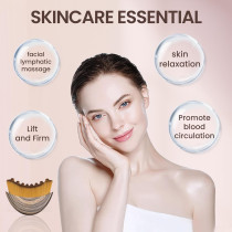 Lymphatic Contour Face Brush – Sculpt, Drain & Glow, Ergonomic Design