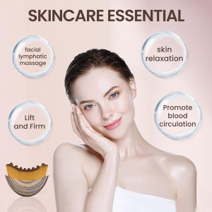 Lymphatic Contour Face Brush – Sculpt, Drain & Glow, Ergonomic Design