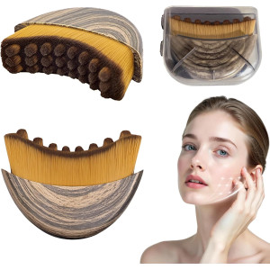 Lymphatic Contour Face Brush – Sculpt, Drain & Glow, Ergonomic Design