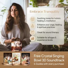 Bol Tibétain Gravé à la Main – Ensemble Méditation & Relaxation