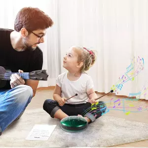 Steel Tongue Drum 11 Note 6 D-Key Handpan for Meditation & Yoga