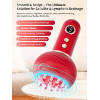 Lymphatic Drainage & Anti-Cellulite Massager with Heat, Light & Vibration