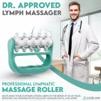 COZLOW MyoRelease : rouleau massage drainage lymphatique vert