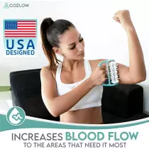 COZLOW MyoRelease : rouleau massage drainage lymphatique vert