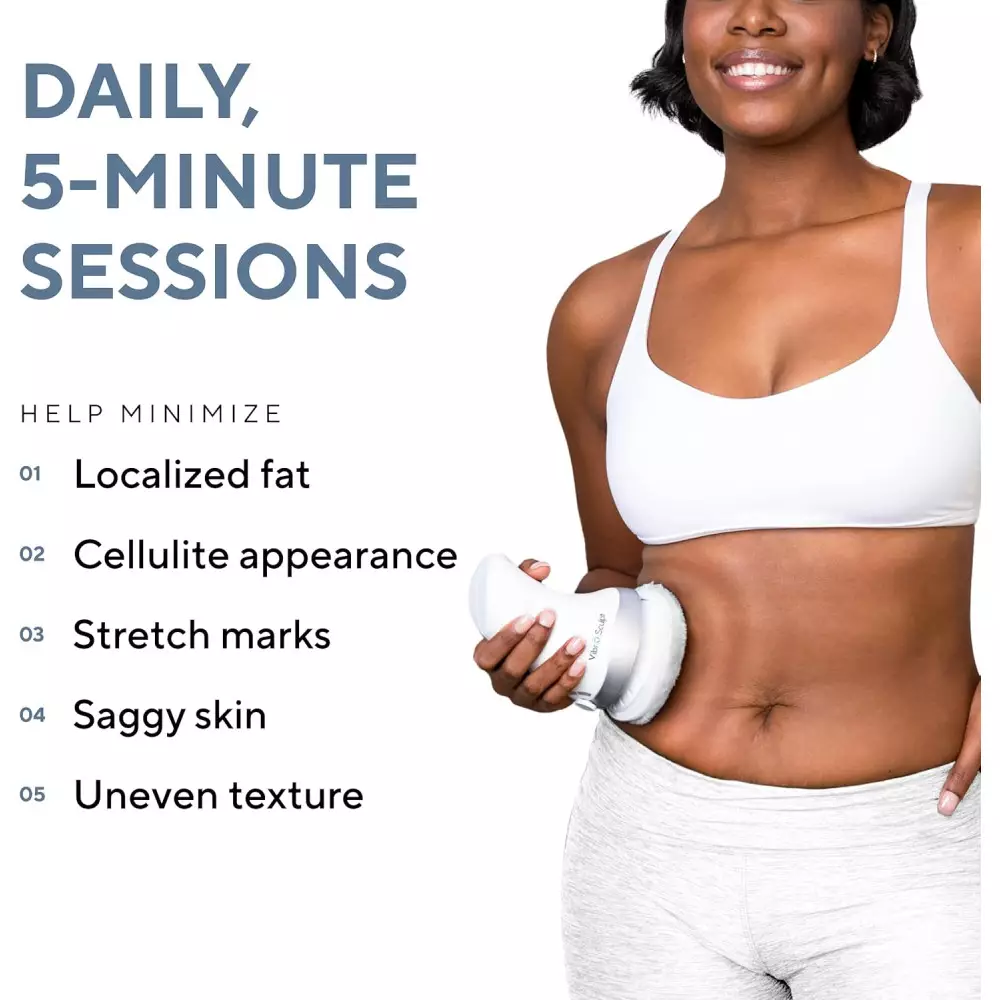 Vibro Sculpt 1.0 | Electric Body Toning & Cellulite Massager with Pads