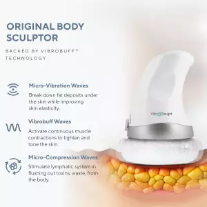Vibro Sculpt 1.0 | Electric Body Toning & Cellulite Massager with Pads