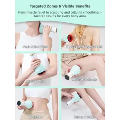 Kit de Ventouses Électriques Chauffantes pour Massage Thérapeutique – Anti-Cellulite & Drainage Lymphatique