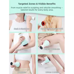 Electric Cupping Kit with Heat for Pain Relief & Body Sculpting Therapy