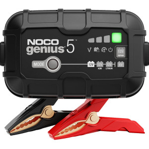 NOCO GENIUS5 Smart Battery Charger – 5A, 6V/12V, Automatic Maintainer