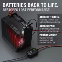 NOCO GENIUS5 Smart Battery Charger – 5A, 6V/12V, Automatic Maintainer