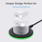Chargeur sans fil Yootech 10W compatible iPhone 17/16/SE, Samsung Galaxy S25/S24/S23, AirPods Pro 3