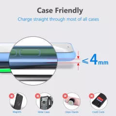 Chargeur Sans Fil Yootech 10W Compatible iPhone et Samsung